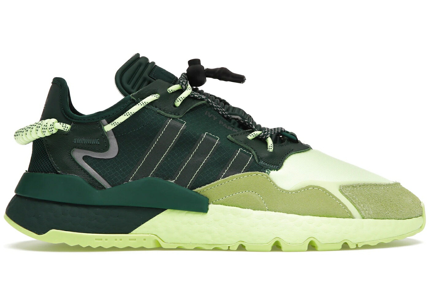 アディダス ジョガーパンツ 運動場 緑 緑であること 黄味がかった 黄色 ご機嫌 スニーカー メンズ ADIDAS NITE JOGGER BEYONCE IVY PARK DARK GREEN FROZEN YELLOW / DARK GREEN HIGH RES YELLOW