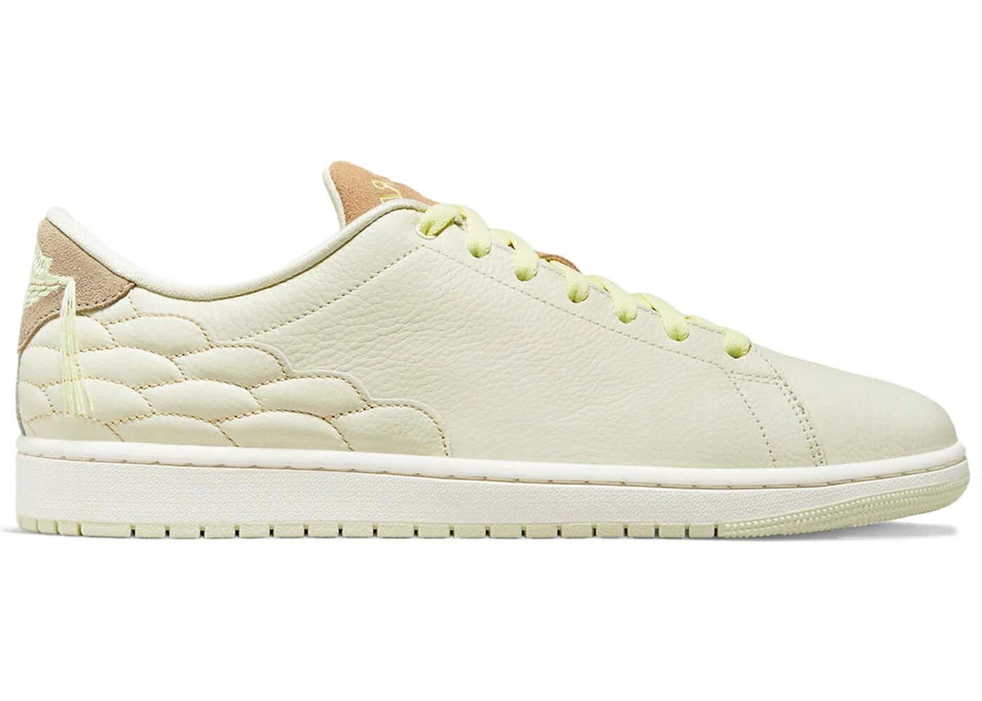 ナイキ ジョーダン 厚地の外套 菩提樹 スニーカー メンズ JORDAN 1 CENTRE COURT SAIL LIME / SAIL LIME