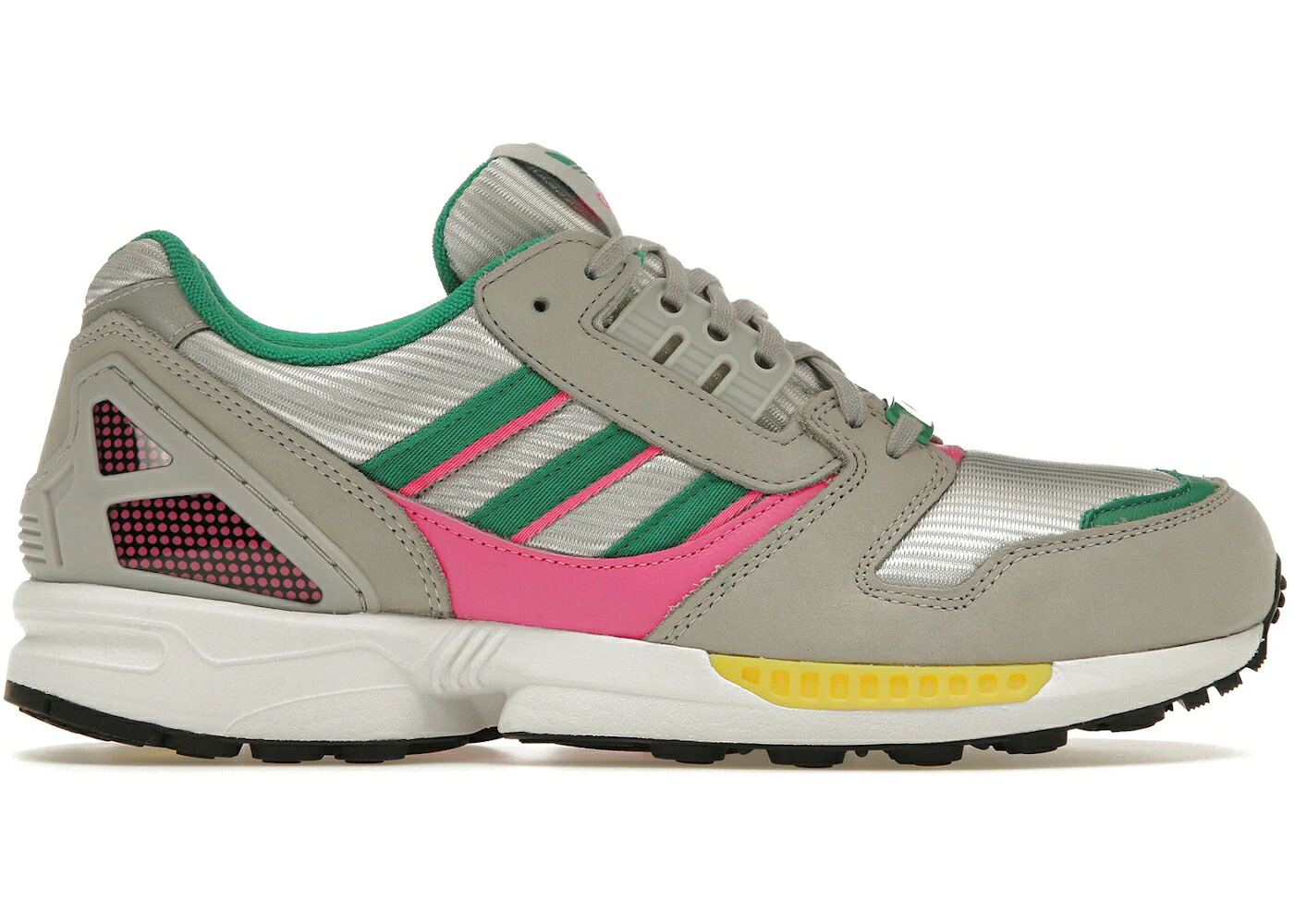 アディダス 灰色 グレー コート 緑 グリーン ピンク スニーカー メンズ ADIDAS ZX 8000 GREY COURT GREEN SCREAMING PINK / GREY TWO COURT GREEN SCREAMING|スニケス