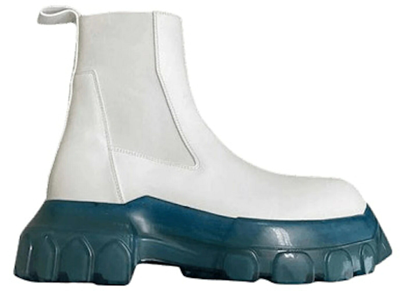 リックオウエンス メガ 白いこと 白いこと 青み 青色 WOMEN\u0027S スニーカー レディース RICK OWENS RICK OWENS MEGA BOZO TRACTOR BEETLE CHALK WHITE BLUE TRANSPARENT (WOMEN\u0027S) / WHITE BLUE