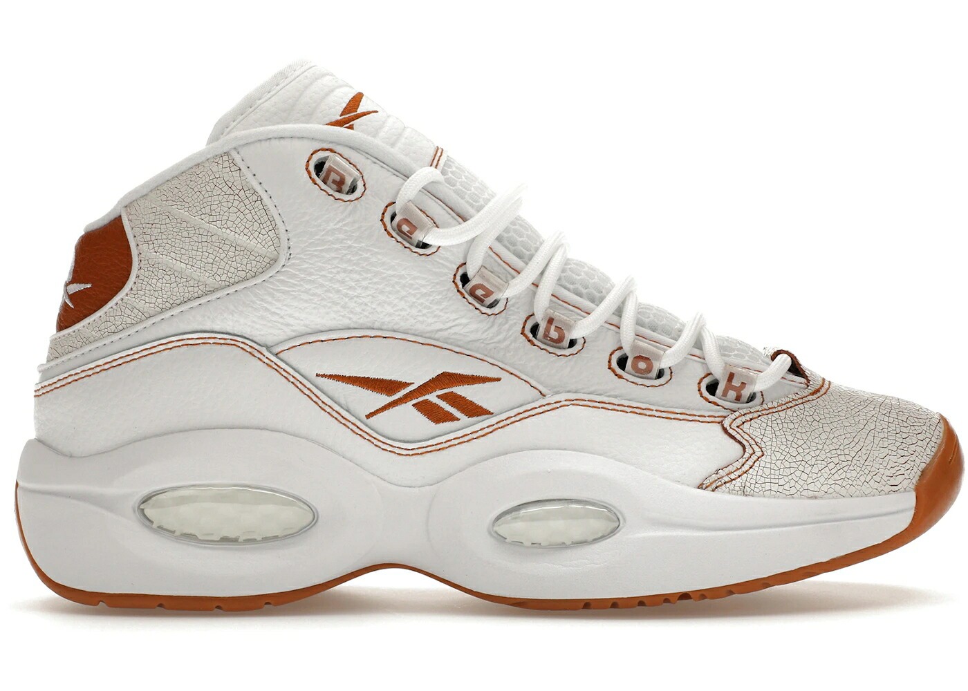 リーボック 問い合わせ ミッド 葉巻きタバコ 白いこと 白いこと クエスチョンミッド スニーカー メンズ REEBOK QUESTION MID TOBACCO / WHITE SALTED CARAMEL WHITE
