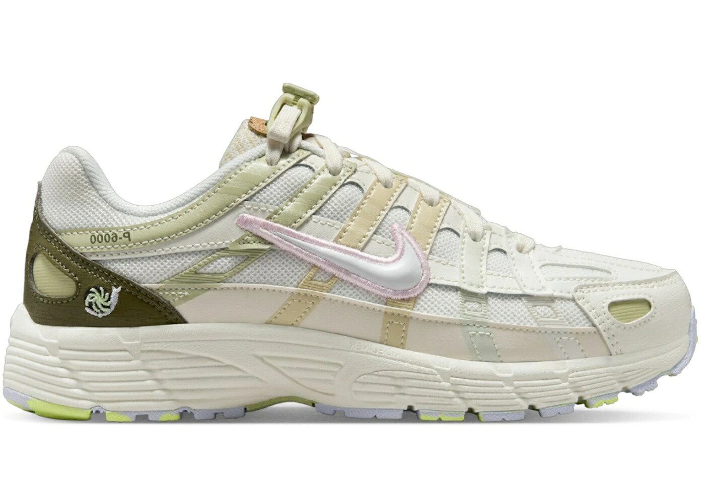 ナイキ 白いこと 白いこと 象牙色 御坊っちゃん キッズ NIKE P-6000 MUSHROOM (GS) / WHITE SAIL PALE IVORY LIGHT もの言う花 マタニティ スニーカー
