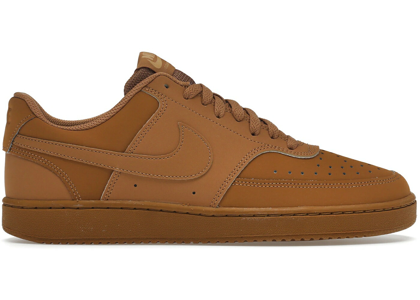ナイキ 厚地の外套 ウィート スニーカー メンズ NIKE COURT VISION LOW WHEAT / WHEAT WHEAT WHEAT