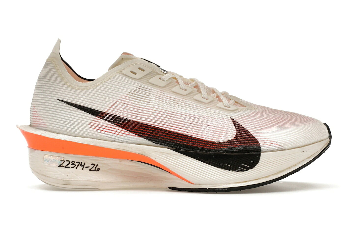 ナイキ 黒いこと 黒いこと 橙 オレンジ色 白いこと 白いこと NEXT% WOMEN\u0027S スニーカー レディース NIKE ZOOMX VAPORFLY 4 PROTO (WOMEN\u0027S) / SAIL BLACK TOTAL ORANGE WHITE
