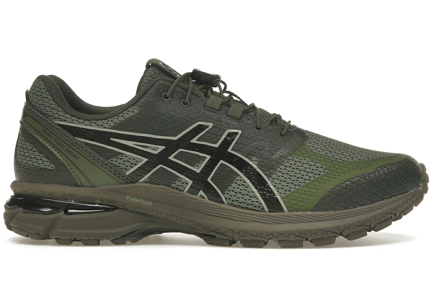 アシックス ギア 銅 ブロンズ 緑 グリーン スニーカー メンズ ASICS GEL-TERRAIN SAN GEAR BRONZE GREEN / BRONZE GREEN TARMAC