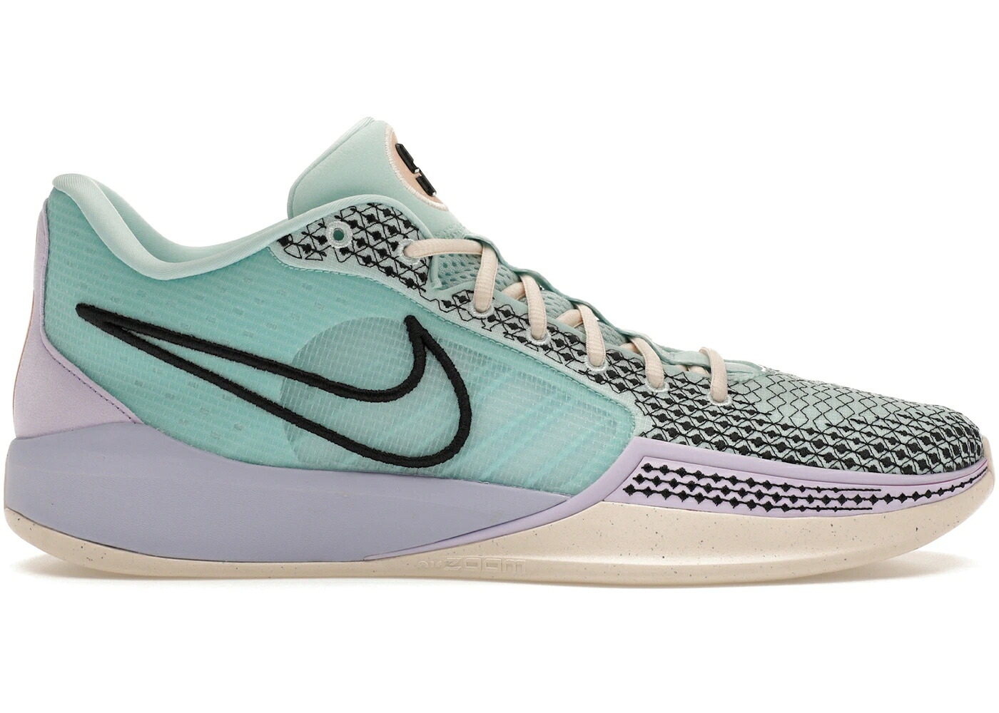 ナイキ 翡翆 ジェード 黒いこと 黒いこと BROOKLYN\u0027S WOMEN\u0027S スニーカー レディース NIKE SABRINA 1 FINEST (WOMEN\u0027S) / JADE ICE BLACK GUAVA ICE LILAC