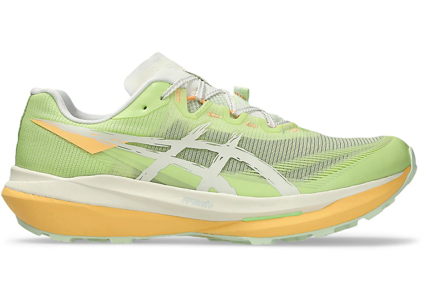 アシックス ライム 緑 グリーン クリーム スニーカー メンズ ASICS FUJISPEED 4 LIME GREEN CREAM / LIME GREEN CREAM