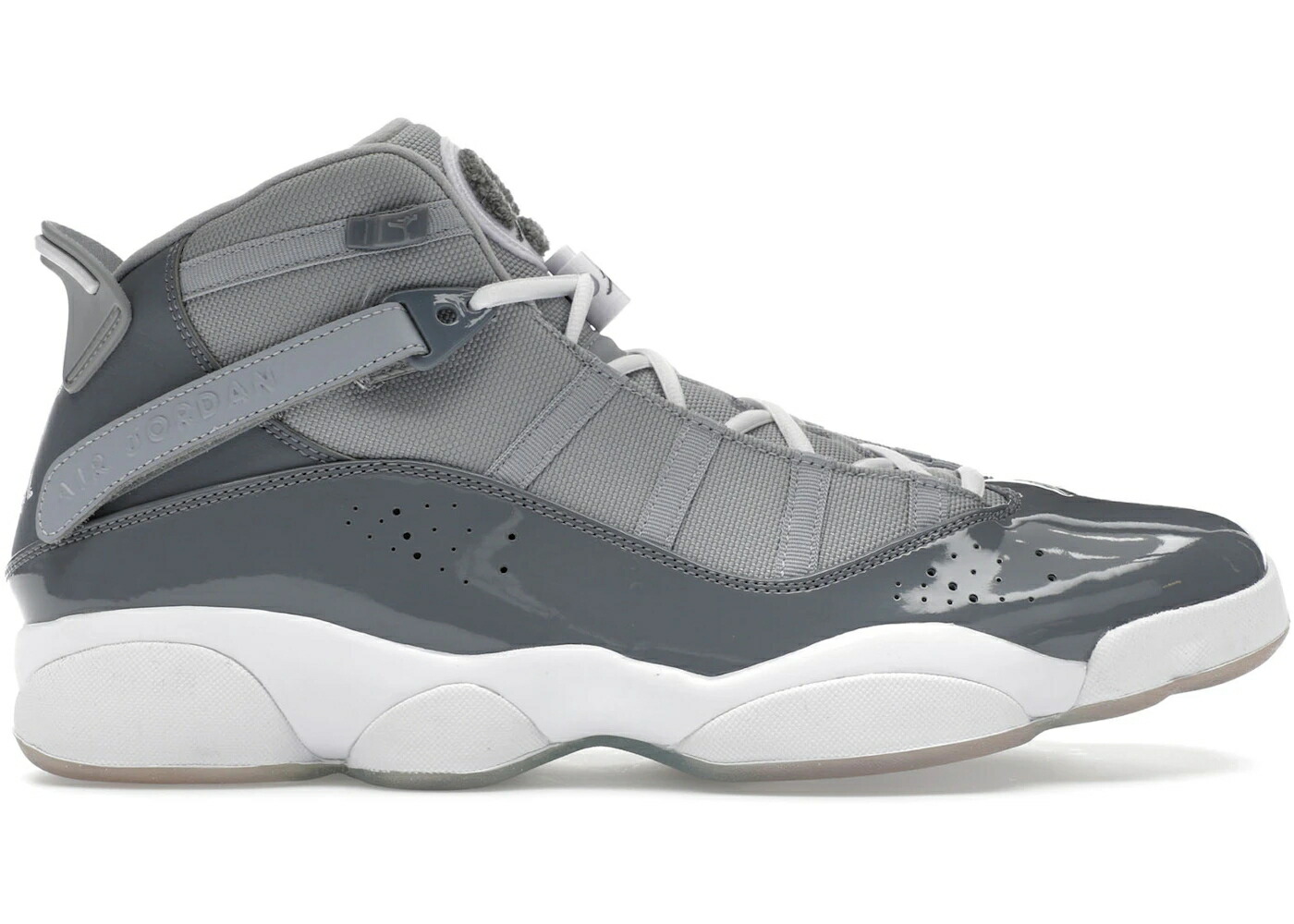 ナイキ ジョーダン リング クール 灰色 グレー 白色 ホワイト スニーカー メンズ JORDAN 6 RINGS COOL GREY WHITE / COOL GREY WHITE WOLF GREY