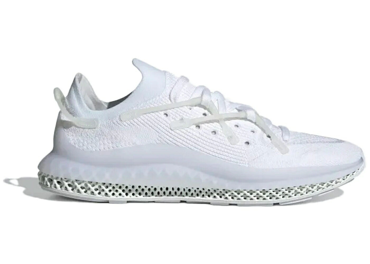 アディダス 白色 ホワイト スニーカー メンズ ADIDAS 4D FUSIO WHITE / CLOUD WHITE CLOUD WHITE CLOUD