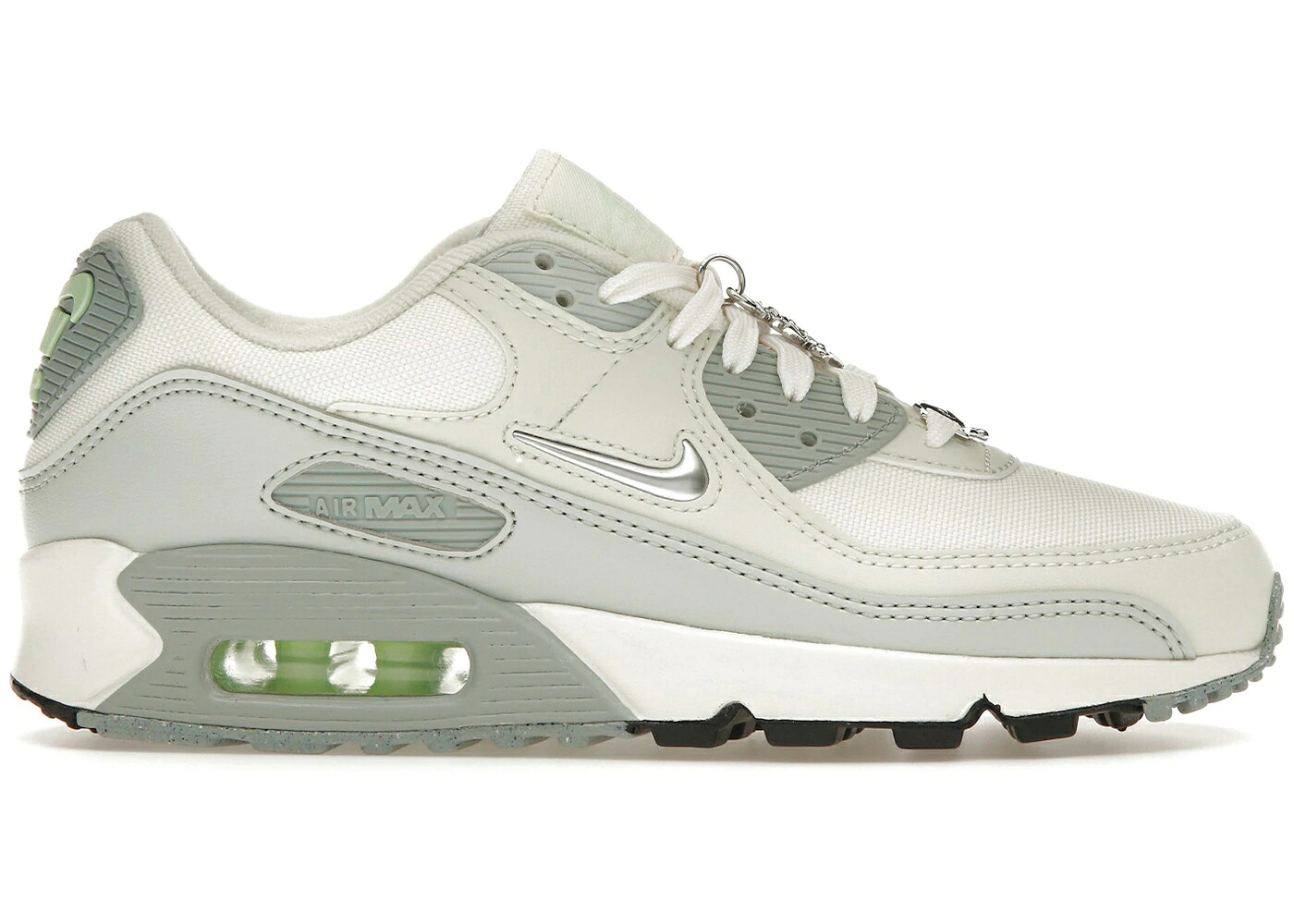ナイキ マックス 金属元素 しろがね色 しろがね色 エア湖マックス WOMEN\u0027S スニーカー レディース NIKE AIR MAX 90 SE MOLTEN METAL (WOMEN\u0027S) / SAIL METALLIC SILVER SEA GLASS