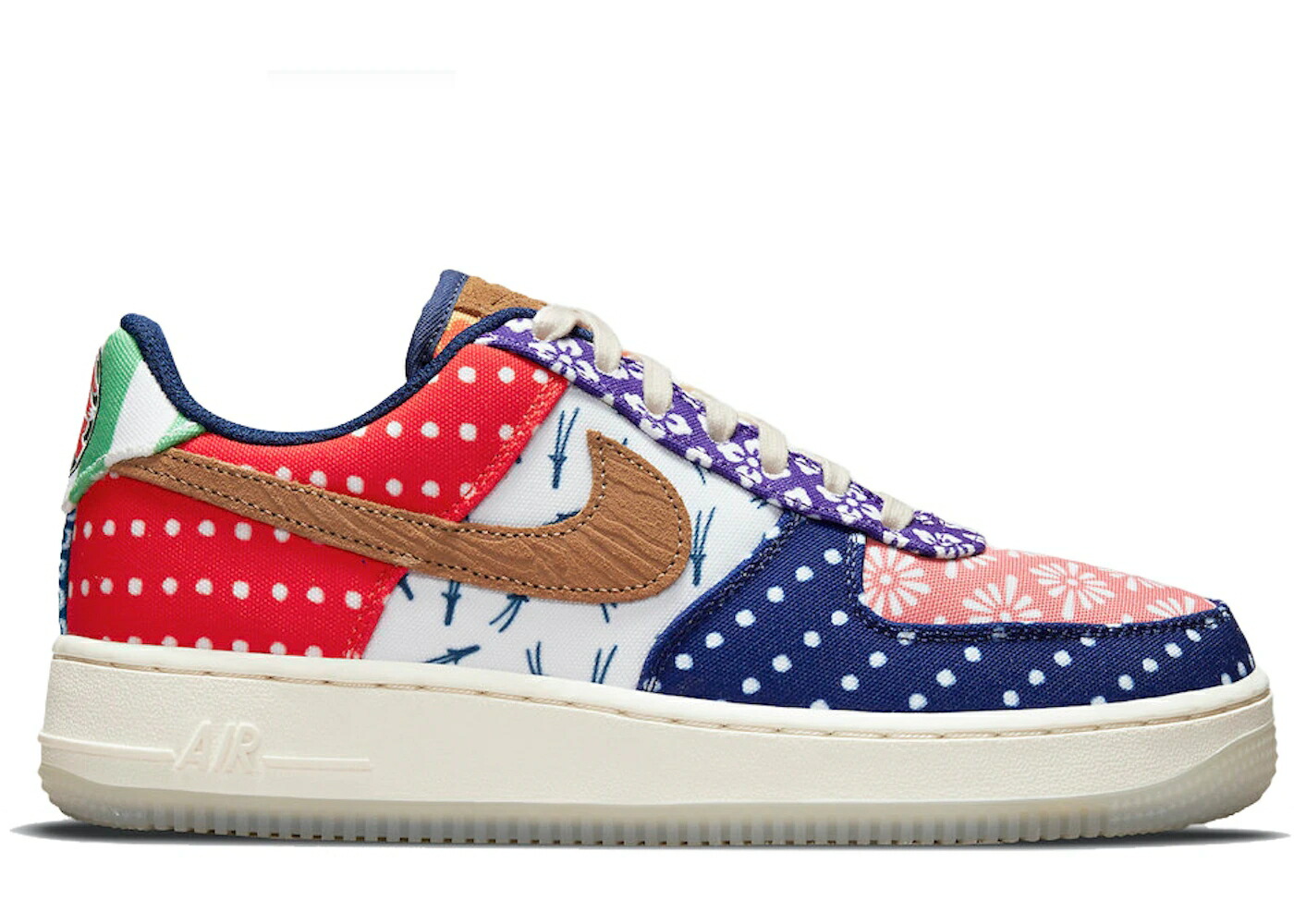 ナイキ エアフォース WOMEN'S スニーカー レディース NIKE AIR FORCE 1 LOW MATSURI (2021) (WOMEN'S) / MULTI COLOR MULTI COLOR