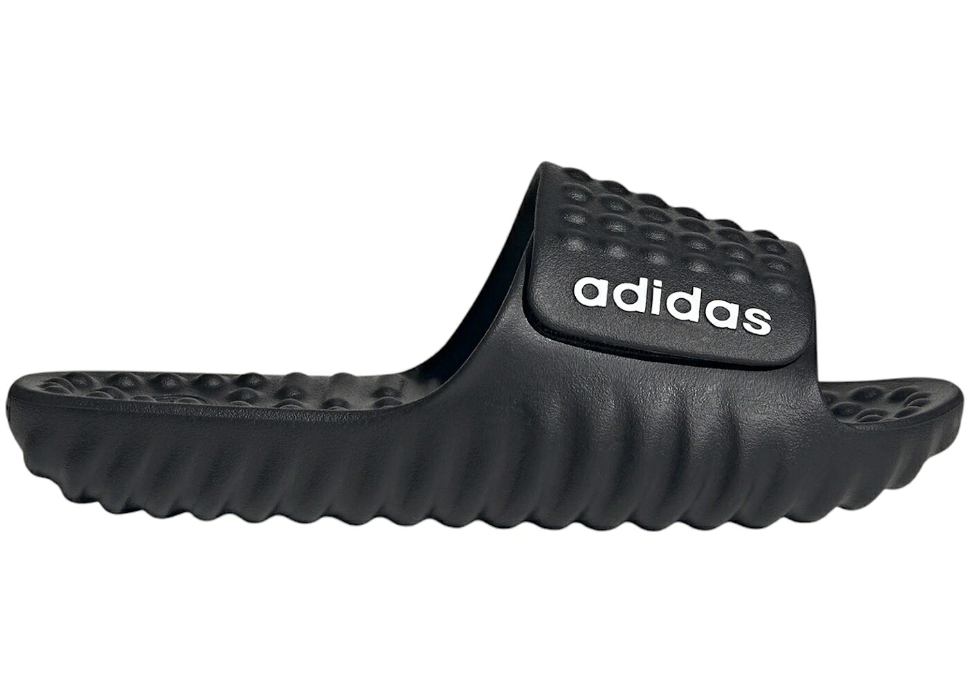 アディダス コア 黒色 ブラック 白色 ホワイト スニーカー メンズ ADIDAS ADISSAGE 360REC SLIDES CORE BLACK CLOUD WHITE / CORE BLACK CLOUD WHITE CORE|スニケス