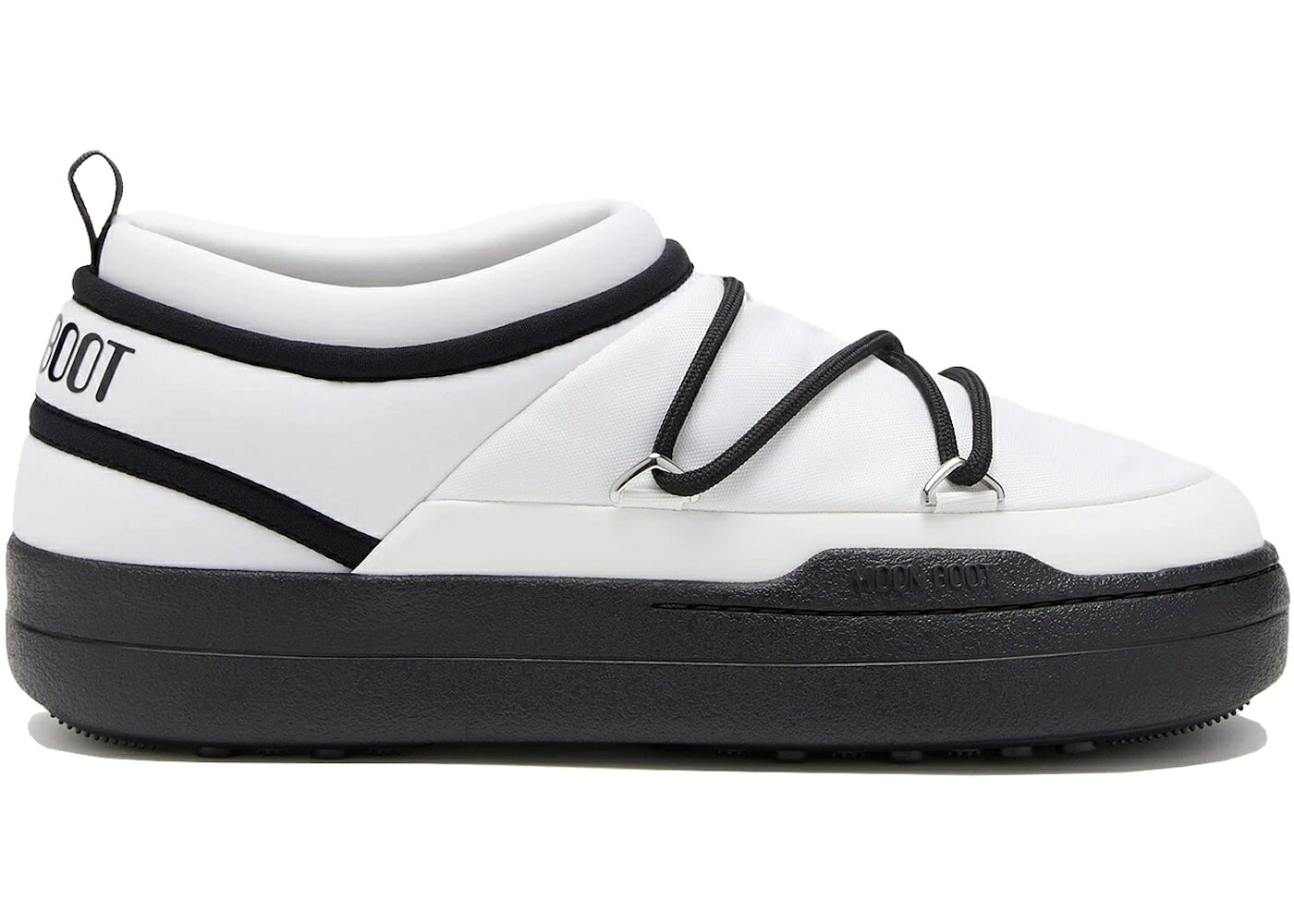 ムーンブーツ ブーツ パーク アイコン 靴 スニーカー 黒色 ブラック 白色 ホワイト ユニセックス MOON BOOT MOON BOOT PARK ICON SNEAKER BLACK WHITE / BLACK WHITE メンズ