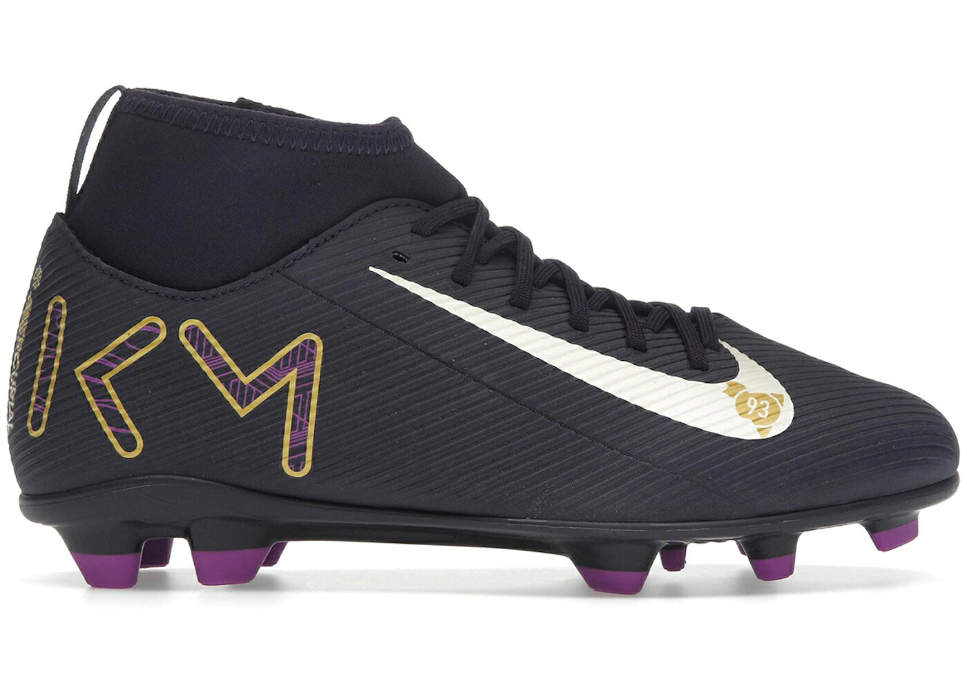 ナイキ クラブ グランド 紫 パープル アイボリー ジュニア キッズ NIKE MERCURIAL SUPERFLY 10 CLUB MG KYLIAN MBAPP GRAND PURPLE (GS) / GRAND PURPLE PALE IVORY ベビー マタニティ スニーカー|スニケス