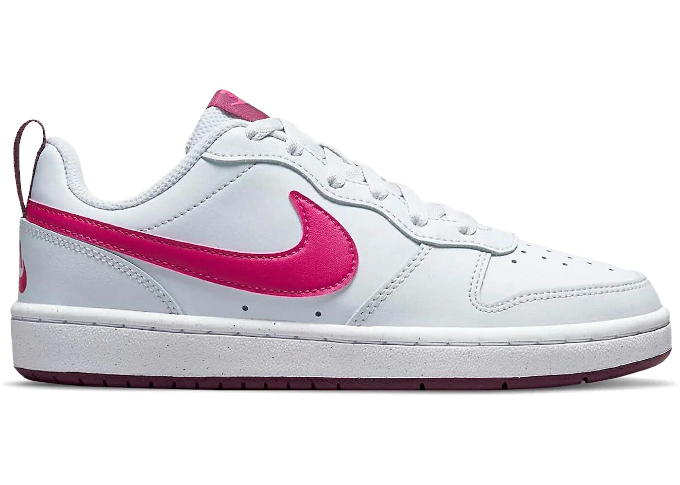 ナイキ 厚地の外套 純然たる プラチナム サクラ色 コートバーロウ 御坊っちゃん キッズ NIKE COURT BOROUGH LOW 2 PURE PLATINUM PINK PRIME (GS) / PURE PLATINUM SANGRIA PINK PRIME もの言う花 マタニティ スニーカー