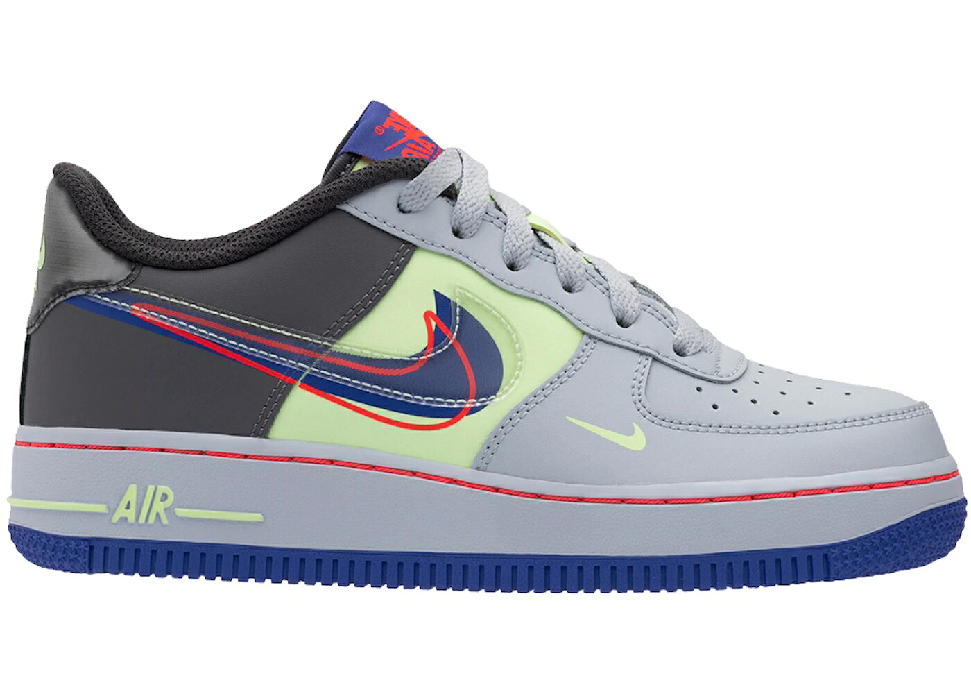 ナイキ ダンク ピュア プラチナム ラッシュ 紫 バイオレット エアフォース ジュニア キッズ NIKE AIR FORCE 1 LOW DUNK IT (GS) / PURE PLATINUM RUSH VIOLET ベビー マタニティ スニーカー｜スニケス