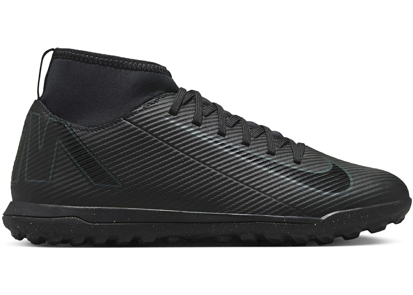 ナイキ クラブ 黒色 ブラック ディープ ジュニア キッズ NIKE MERCURIAL SUPERFLY 10 CLUB TF BLACK DEEP JUNGLE (GS) / BLACK DEEP JUNGLE BLACK ベビー マタニティ スニーカー|スニケス