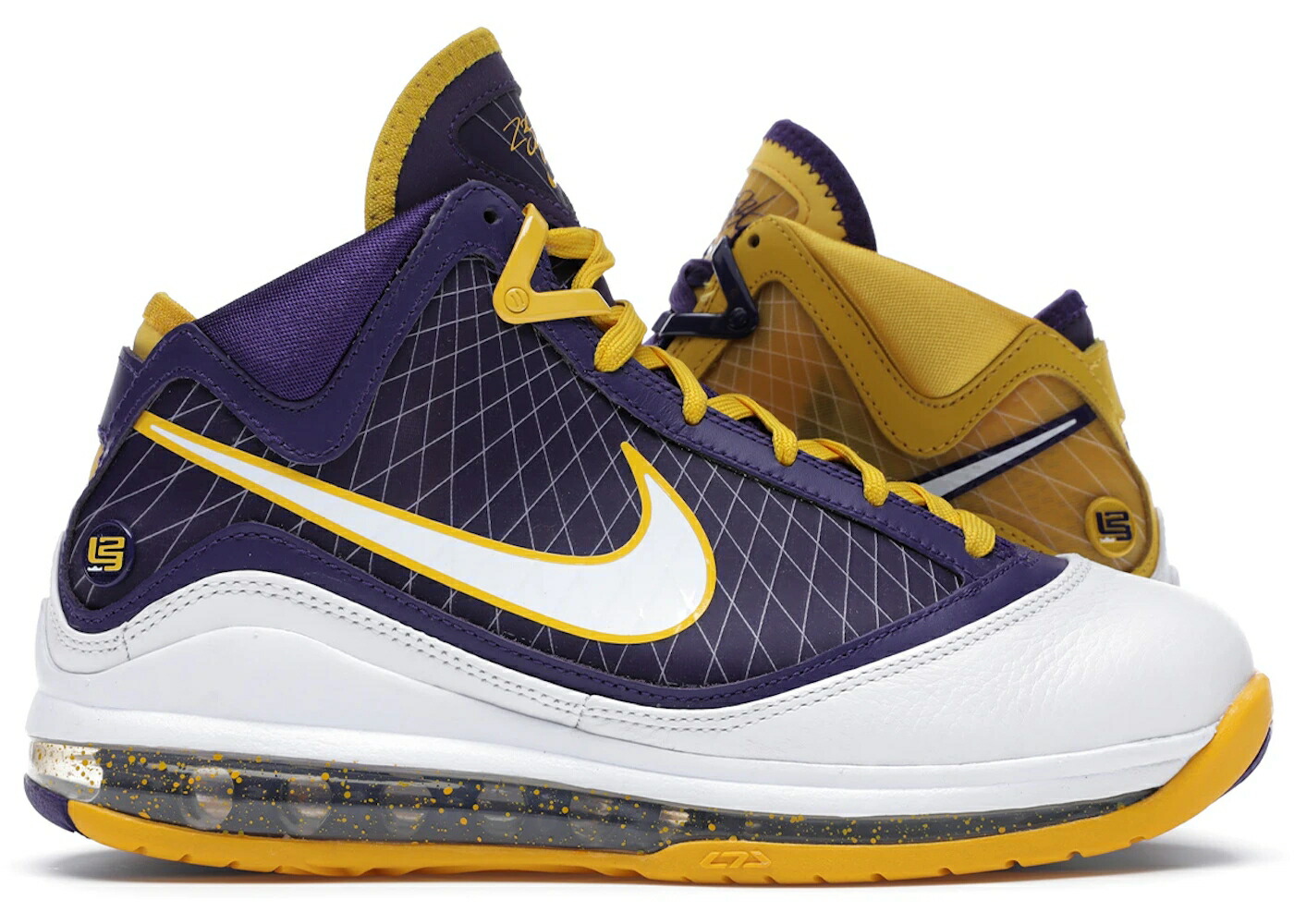 ナイキ レブロン コート 紫 パープル 白色 ホワイト ジュニア キッズ NIKE LEBRON 7 MEDIA DAY (GS) / COURT PURPLE WHITE AMARILLO ベビー マタニティ スニーカー
