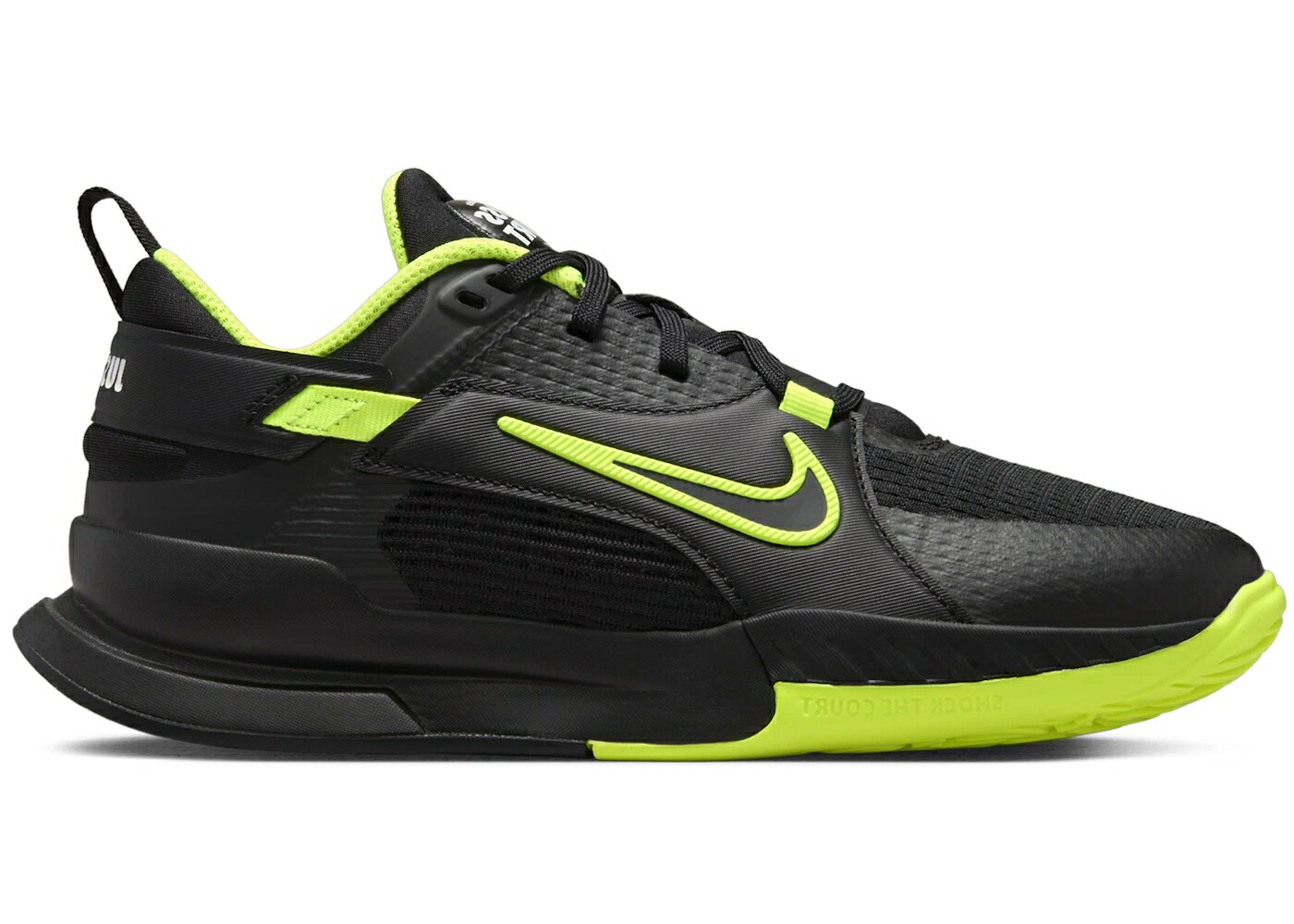 ナイキ 黒色 ブラック 白色 ホワイト ジュニア キッズ NIKE CROSSCOURT BLACK WHITE VOLT (GS) / BLACK WHITE VOLT ベビー マタニティ スニーカー|スニケス