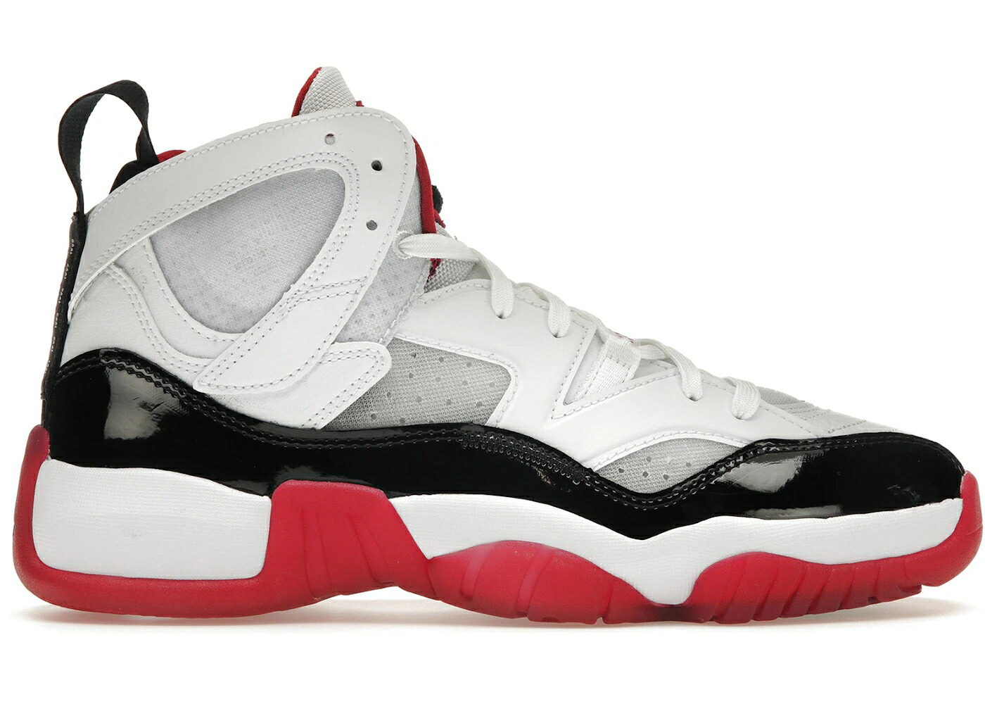 ナイキ ジョーダン ジャンプマン 白色 ホワイト 赤 レッド 黒色 ブラック スニーカー メンズ JORDAN JUMPMAN TWO TREY WHITE GYM RED BLACK / WHITE GYM RED BLACK｜スニケス