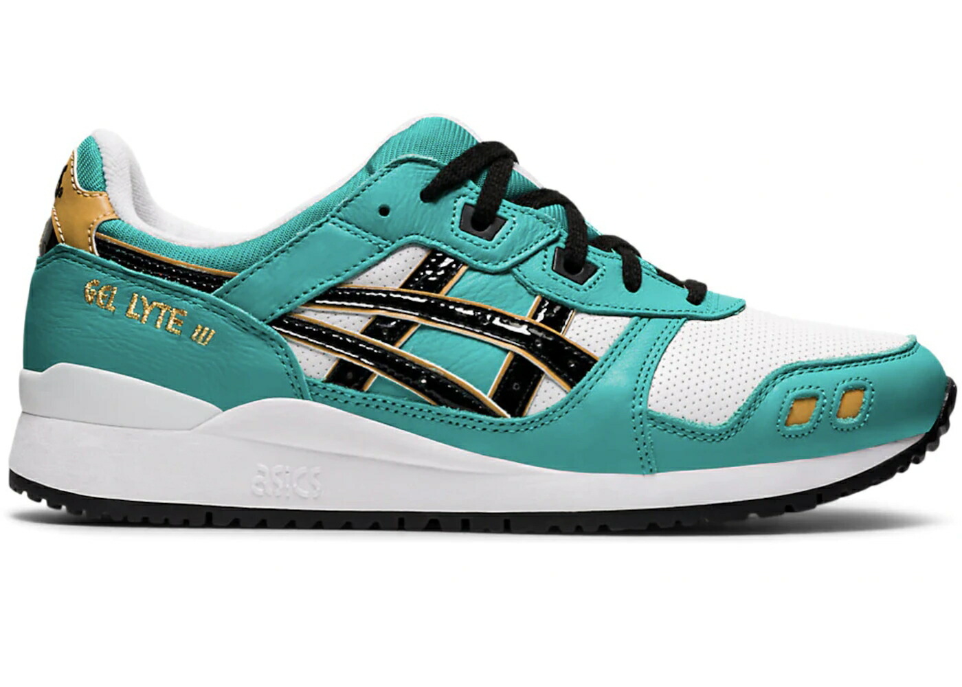 アシックス 先だつもの点火装置 黒いこと 黒いこと スニーカー メンズ ASICS GEL-LYTE III OG BALTIC JEWEL / BALTIC JEWEL BLACK
