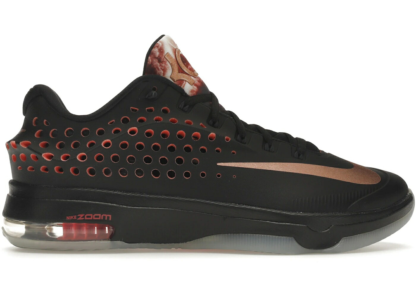 ナイキ エリート サクラ色 ゴールド 黒いこと 黒いこと 赤 赤いこと 銅 ブロンズ スニーカー メンズ NIKE KD 7 ELITE ROSE GOLD / BLACK METALLIC RED BRONZE