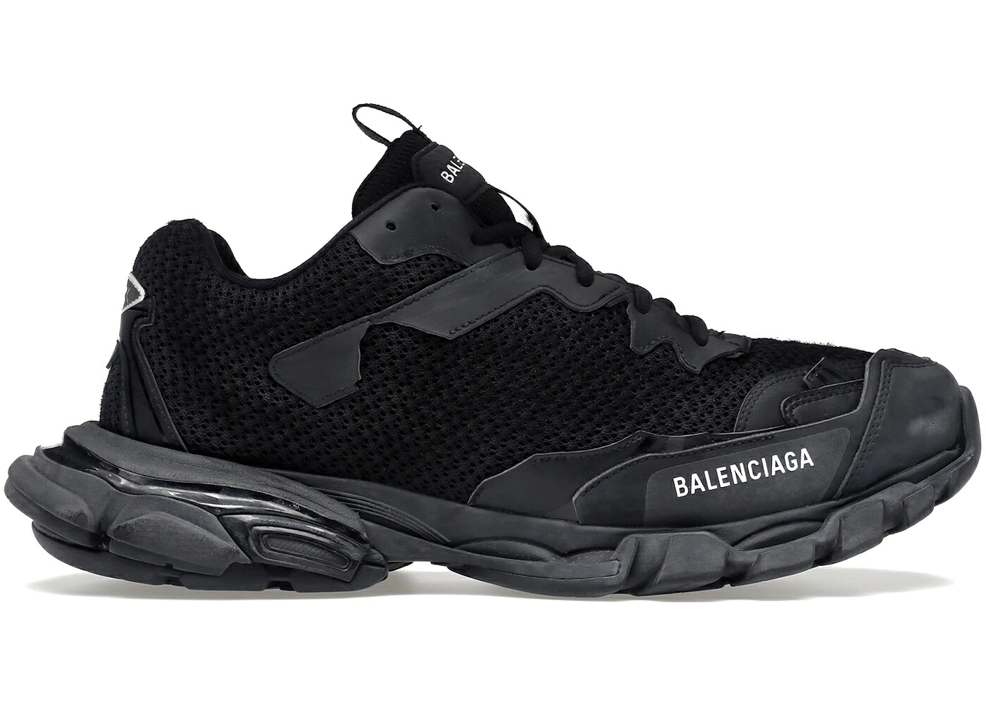 バレンシアガ 黒いこと 黒いこと TRACK.3 スニーカー メンズ BALENCIAGA BLACK /