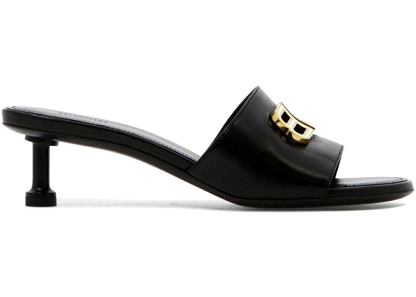 バレンシアガ サンダル 黒いこと 黒いこと なめし革 WOMEN\u0027S スニーカー レディース BALENCIAGA GROUPIE 50MM MULE SANDALS BLACK LEATHER (WOMEN\u0027S) /