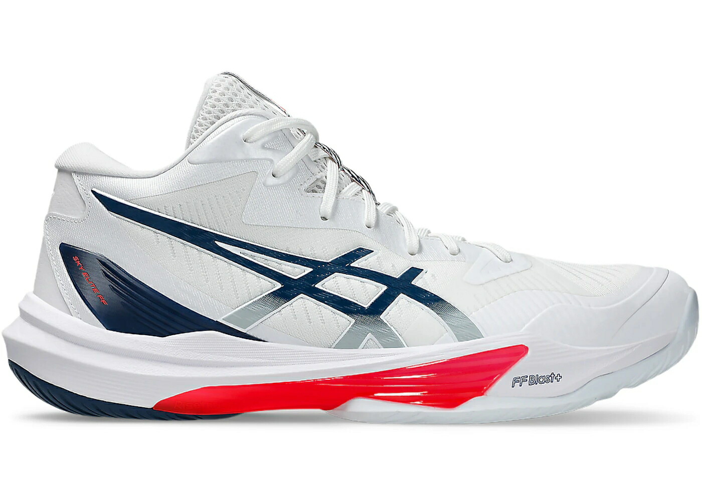 アシックス スカイ エリート 白色 ホワイト 青色 ブルー スニーカー メンズ ASICS SKY ELITE FF MT 3 WHITE MAKO BLUE / WHITE MAKO BLUE