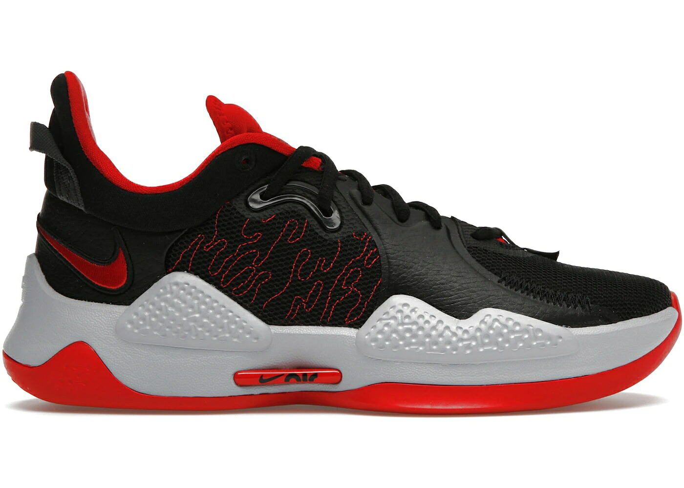 ナイキ 黒いこと 黒いこと 赤 赤いこと 白いこと 白いこと スニーカー メンズ NIKE PG 5 BRED / BLACK UNIVERSITY RED WHITE