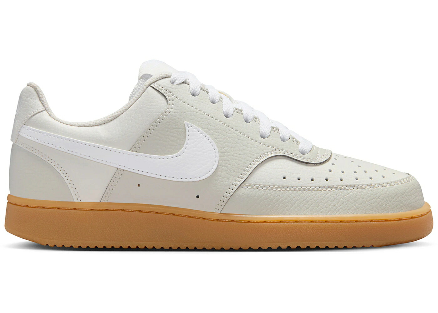 ナイキ 厚地の外套 黄味がかった 黄色 白いこと 白いこと WOMEN\u0027S スニーカー レディース NIKE COURT VISION LOW LIGHT BONE PHANTOM GUM YELLOW WHITE (WOMEN\u0027S) / LIGHT BONE PHANTOM GUM YELLOW