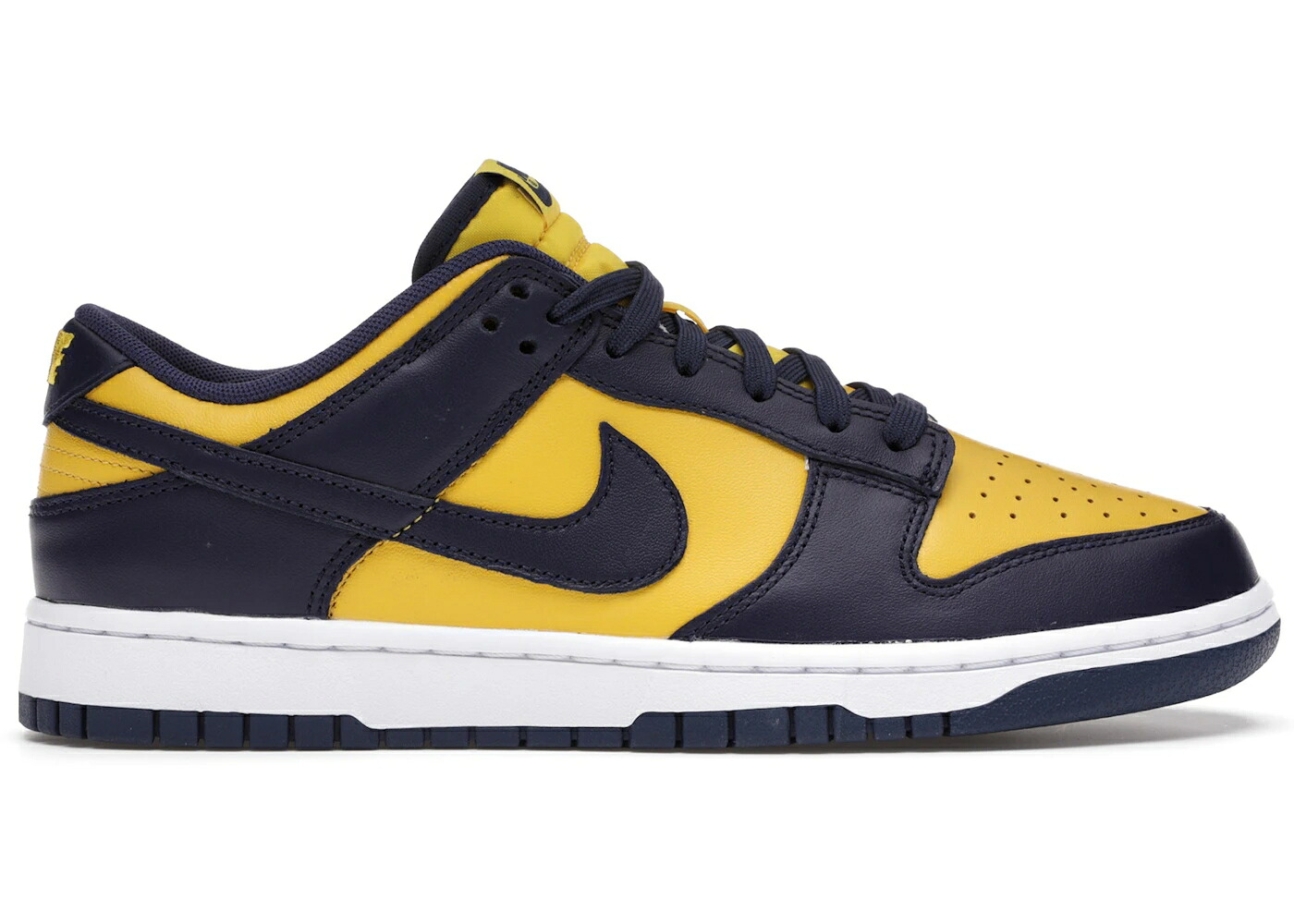 ナイキ ダンク ミシガン湖 紺色 米国海軍 ダンクロー スニーカー メンズ NIKE DUNK LOW MICHIGAN (2021) / VARSITY MAIZE MIDNIGHT NAVY