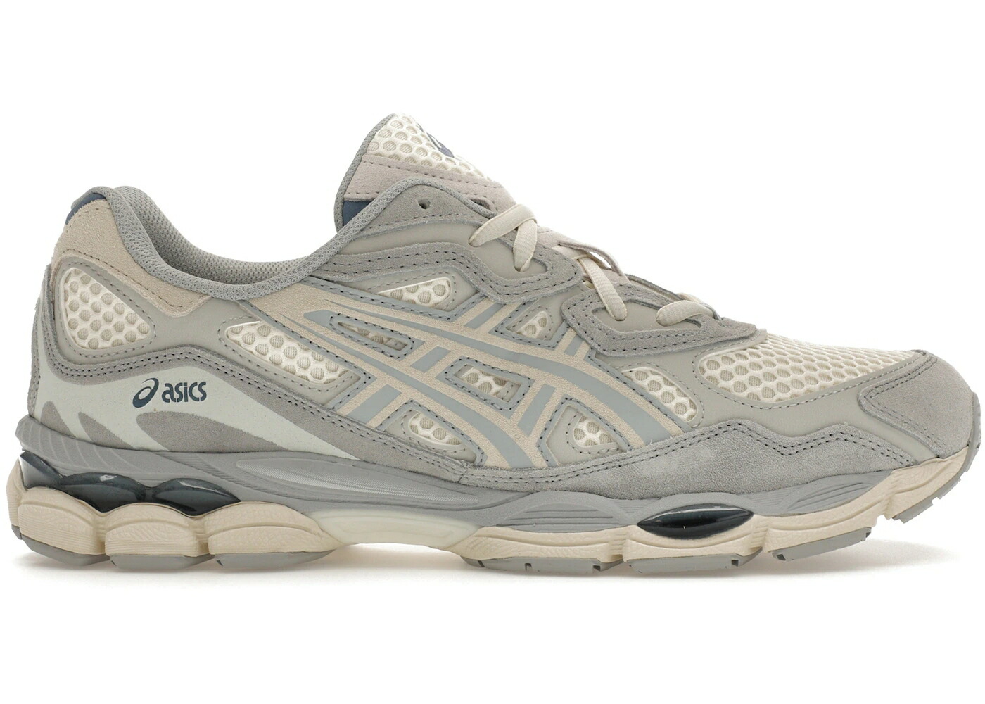 アシックス アイボリー ミッド 灰色 グレー スニーカー メンズ ASICS GEL-NYC IVORY MID GREY / IVORY MID GREY