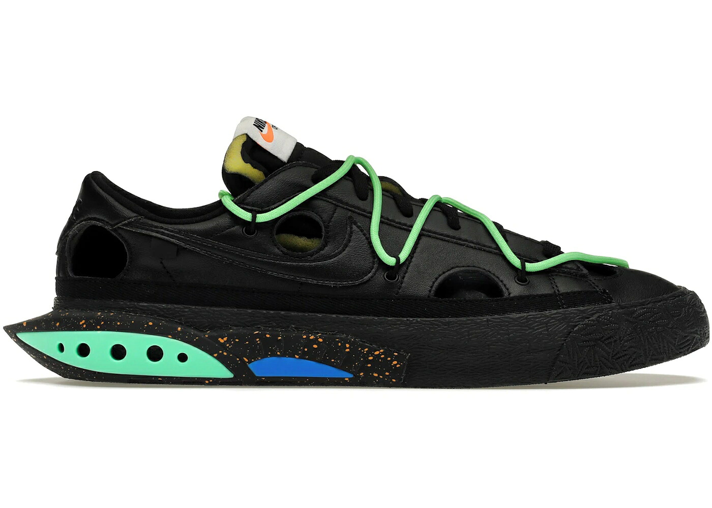 ナイキ ブレイザー 象牙色 黒いこと 黒いこと 緑 緑であること スニーカー メンズ NIKE BLAZER LOW OFF-WHITE BLACK ELECTRO GREEN / BLACK BLACK ELECTRO GREEN