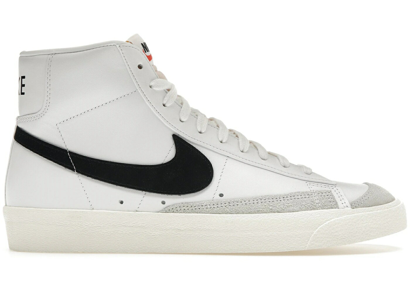 ナイキ ブレイザー ミッド ビンテージ ヴィンテージ 白色 ホワイト 黒色 ブラック スニーカー メンズ NIKE BLAZER MID 77 VINTAGE WHITE BLACK / BLACK SAIL WHITE