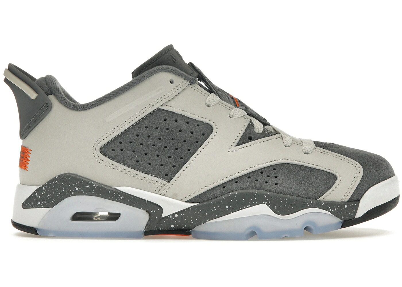 ナイキ ジョーダン 橙 オレンジ色 スニーカー メンズ JORDAN 6 RETRO LOW PSG (2023) / LIGHT BONE MAGMA ORANGE IRON