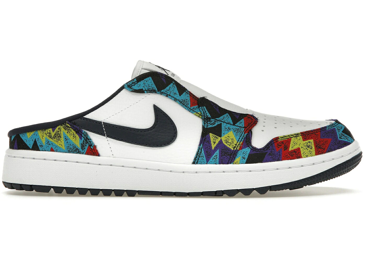 ナイキ ジョーダン ゴルフ ネット 白色 ホワイト スピード 黄色 イエロー スニーカー メンズ JORDAN 1 MULE GOLF NOTHING BUT NET / WHITE OBSIDIAN SPEED YELLOW｜スニケス