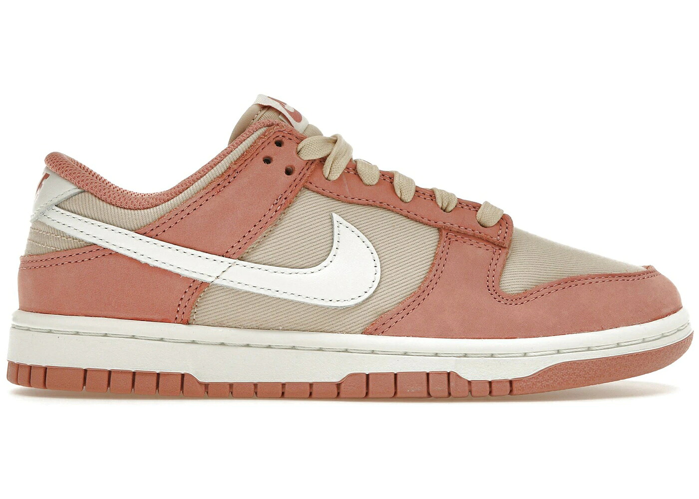 ナイキ ダンク 赤 レッド 白色 ホワイト ダンクロー スニーカー メンズ NIKE DUNK LOW PRM RED STARDUST / RED STARDUST SUMMIT WHITE