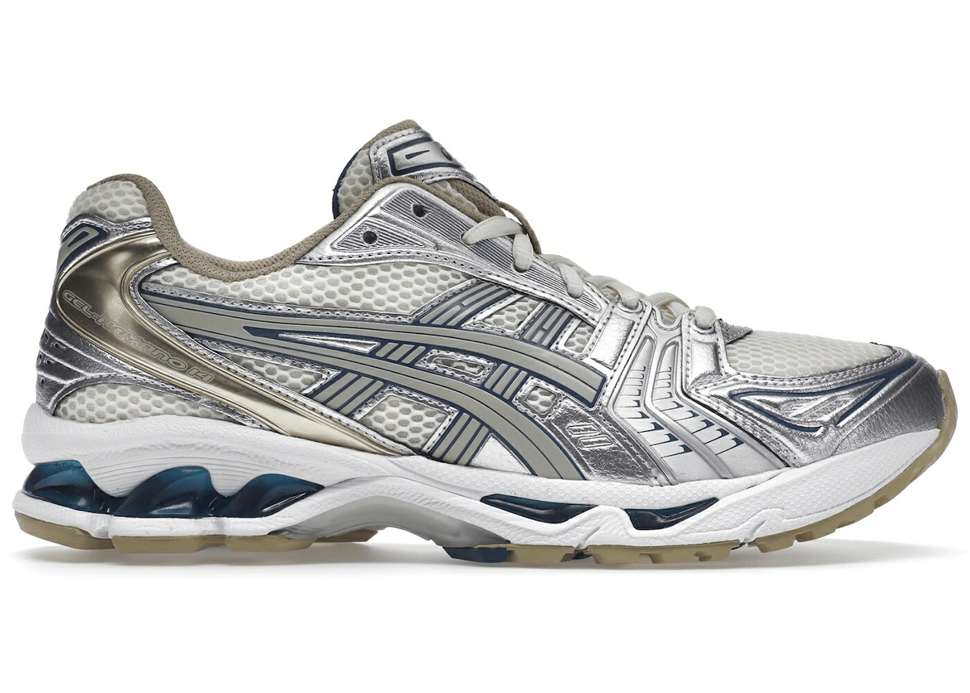 アシックス クリーム ピュア 銀色 シルバー スニーカー メンズ ASICS GEL-KAYANO 14 CREAM PURE SILVER CHAMPAGNE / CREAM PURE SILVER
