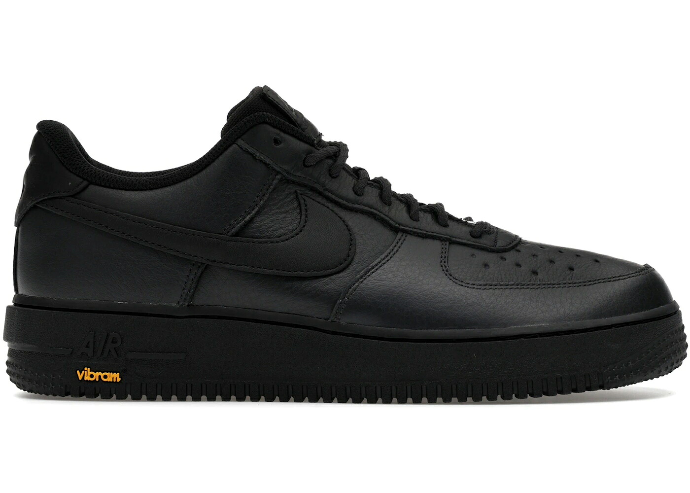 ナイキ ゴアテックス 黒色 ブラック スピード 黄色 イエロー エアフォース スニーカー メンズ NIKE AIR FORCE 1 LOW GORE-TEX VIBRAM BLACK / OFF NOIR BLACK SPEED YELLOW