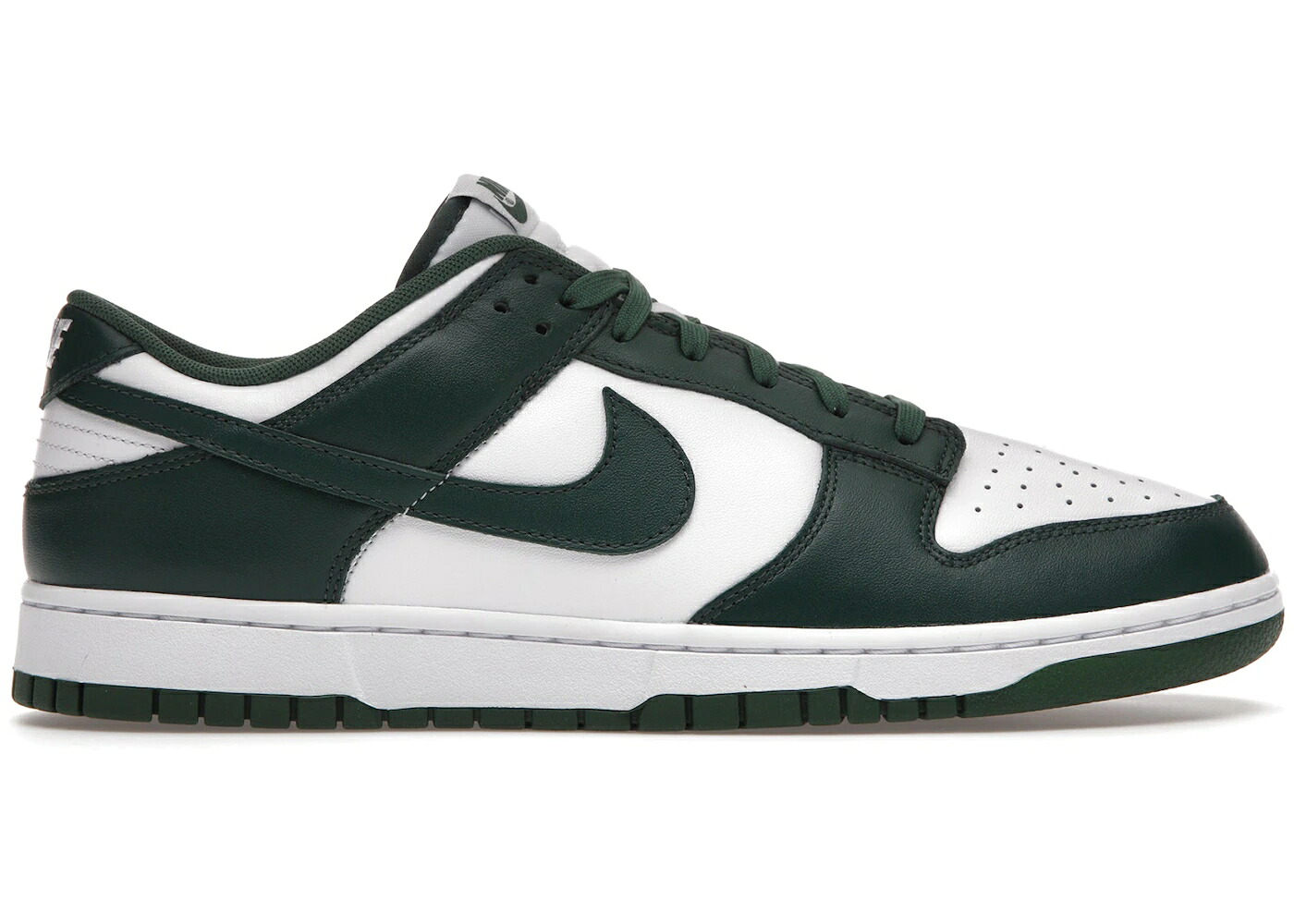 ナイキ ダンク ミシガン スケートボード 白色 ホワイト チーム 緑 グリーン ダンクロー ミシガンステイト スニーカー メンズ NIKE DUNK LOW MICHIGAN STATE / WHITE TEAM GREEN WHITE