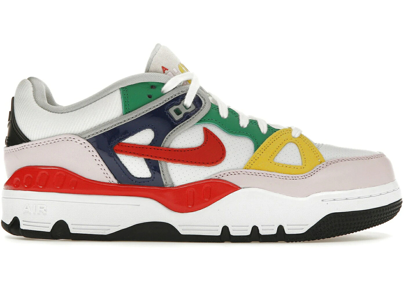 ナイキ 白いこと 白いこと 赤 赤いこと 黄味がかった 黄色 空軍 スニーカー メンズ NIKE AIR FORCE 3 LOW SP NIGO WHITE / WHITE UNIVERSITY RED TOUR YELLOW