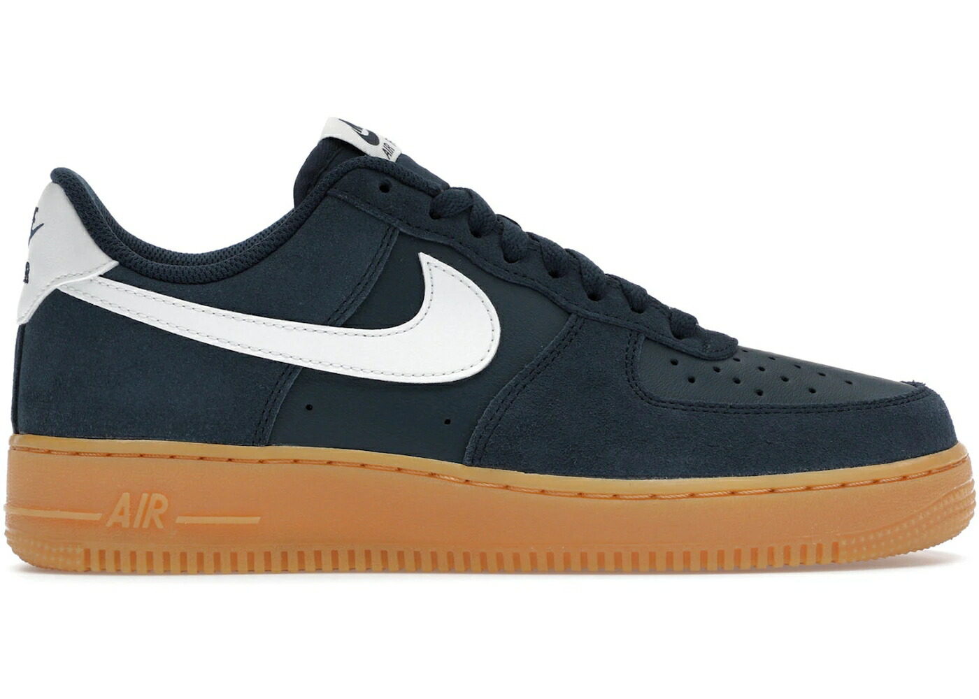 ナイキ 紺色 ネイビー 茶色 ブラウン エアフォース 07 スニーカー メンズ NIKE AIR FORCE 1 LOW LV8 ARMORY NAVY GUM / ARMORY NAVY GUM LIGHT BROWN