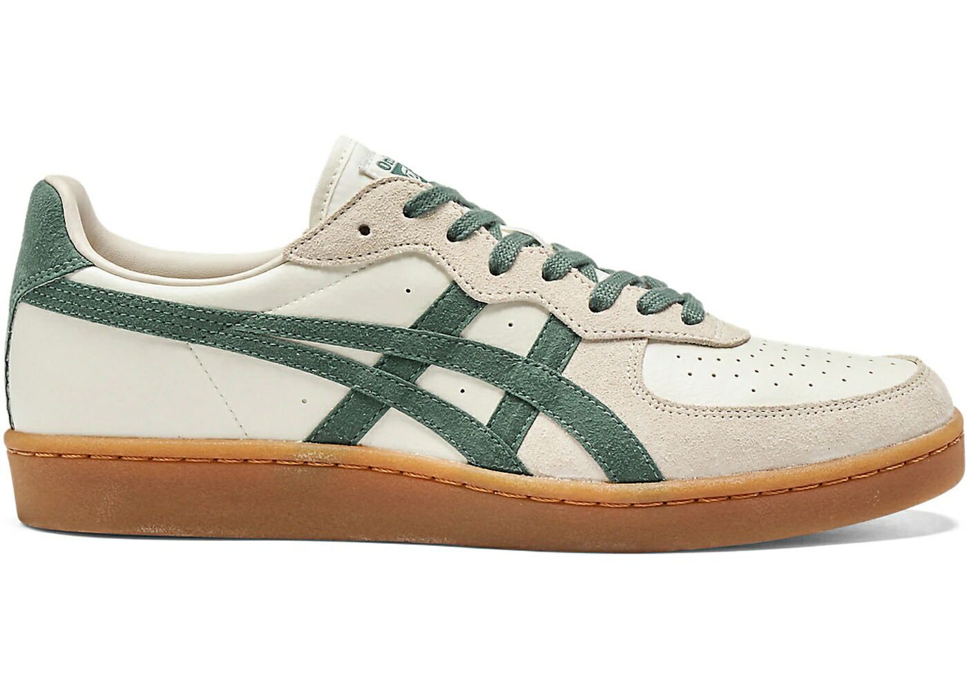 皮膚軟化剤 緑 緑であること オニツカタイガー スニーカー メンズ ONITSUKA TIGER ONITSUKA TIGER GSM CREAM HIKING GREEN GUM / CREAM HIKING GREEN