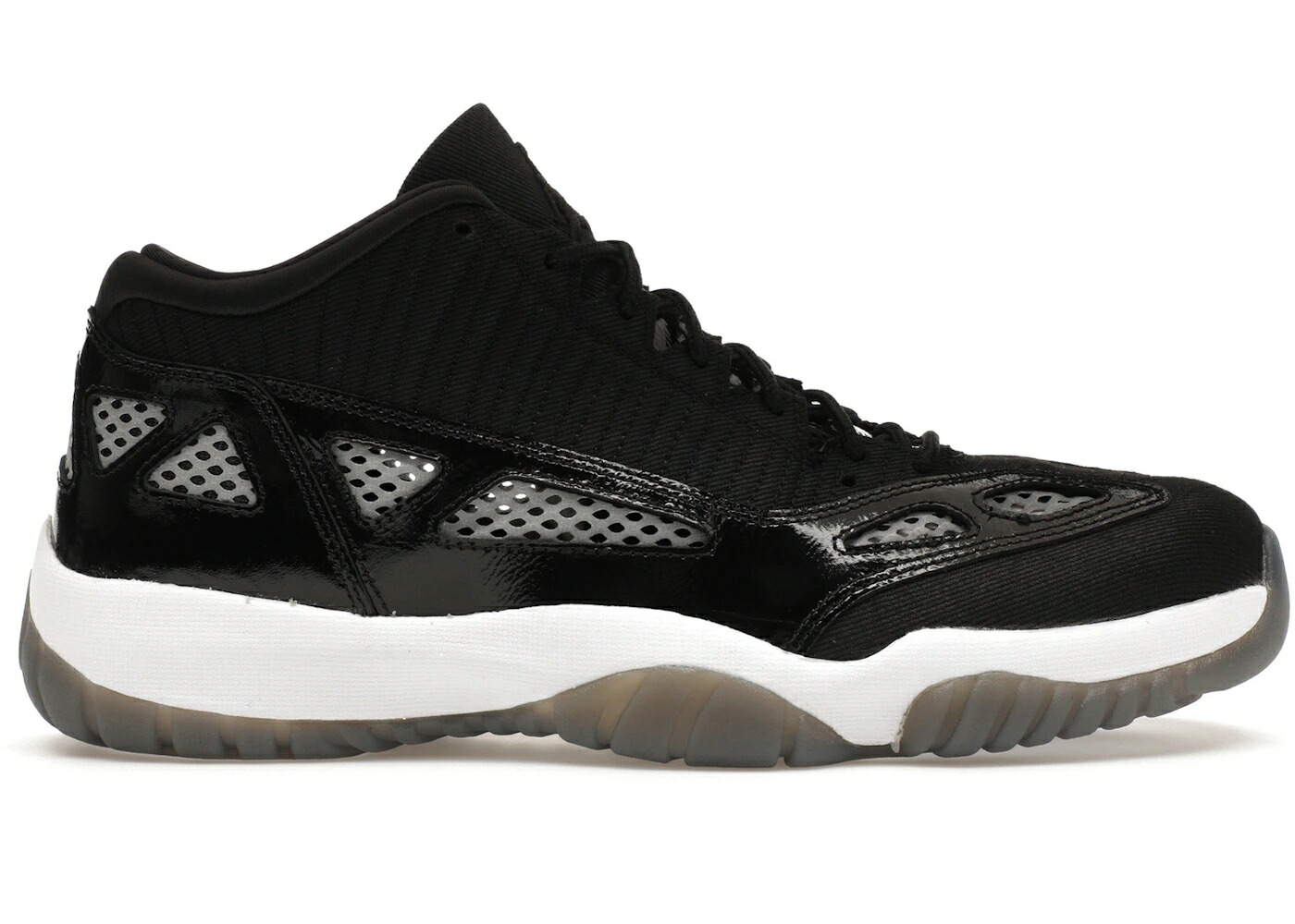 ナイキ ジョーダン 黒色 ブラック 白色 ホワイト スニーカー メンズ JORDAN 11 RETRO LOW IE CRAFT BLACK WHITE / BLACK BLACK WHITE｜スニケス