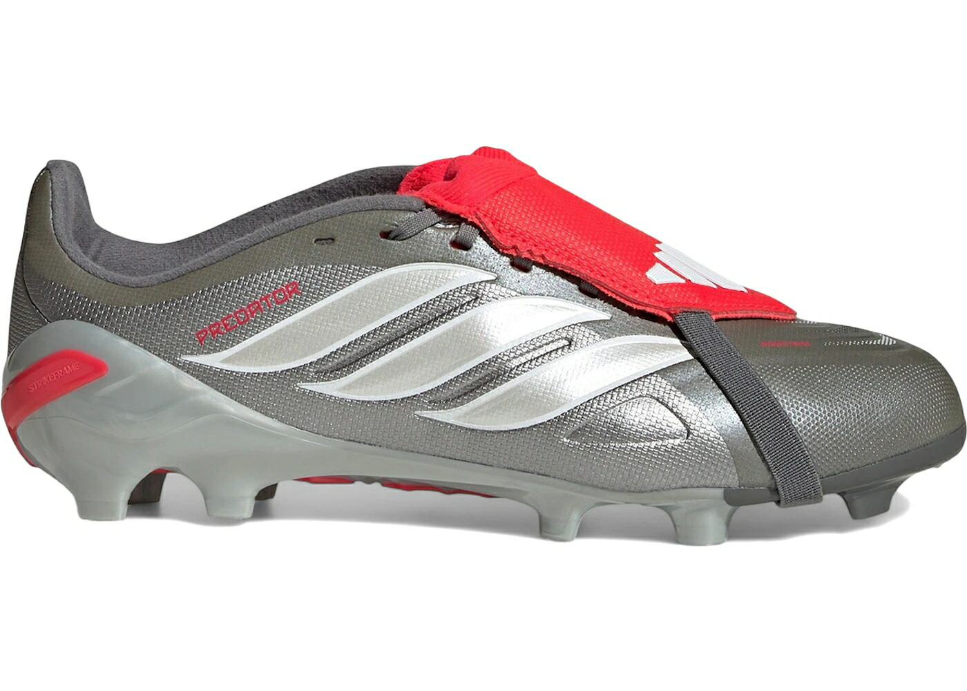 アディダス プレデター しろがね色 スチール写真 皆無 お坊っちゃん キッズ ADIDAS PREDATOR LEAGUE FOLD-OVER TONGUE FG FINISHERS STEEL PACK (KIDS) / IRON METALLIC ZERO METALIC LUCID もの言う花 マタニティ スニーカー