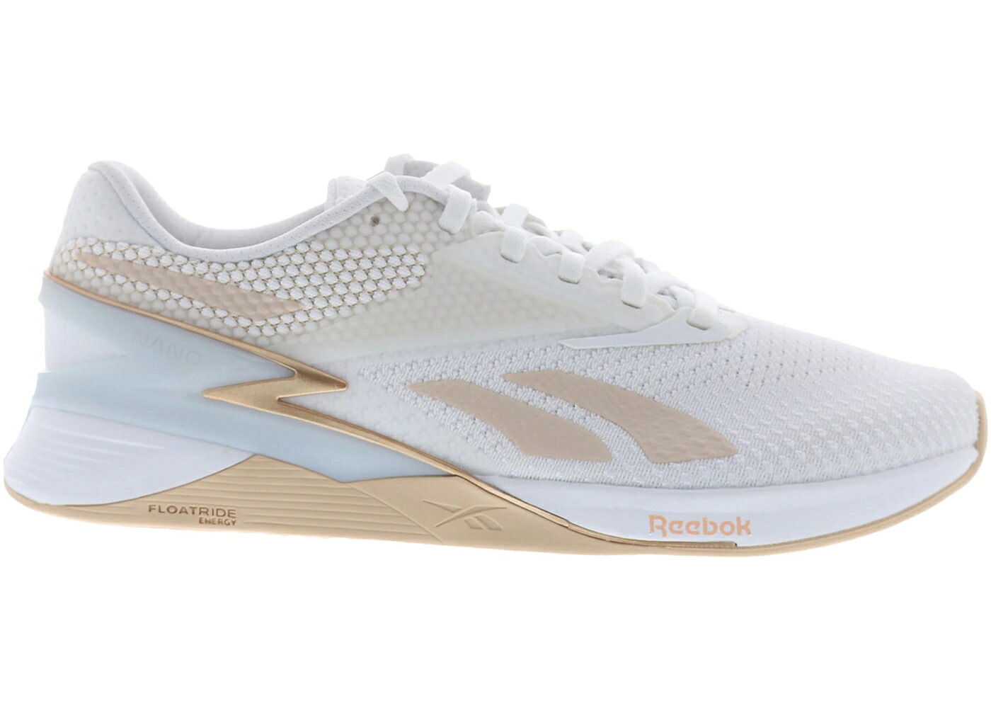 リーボック ナノ 白色 ホワイト オーラ WOMEN'S スニーカー レディース REEBOK NANO X3 WHITE SOFT ECRU (WOMEN'S) / FOOTWEAR WHITE SOFT ECRU AURA｜スニケス 41,860円