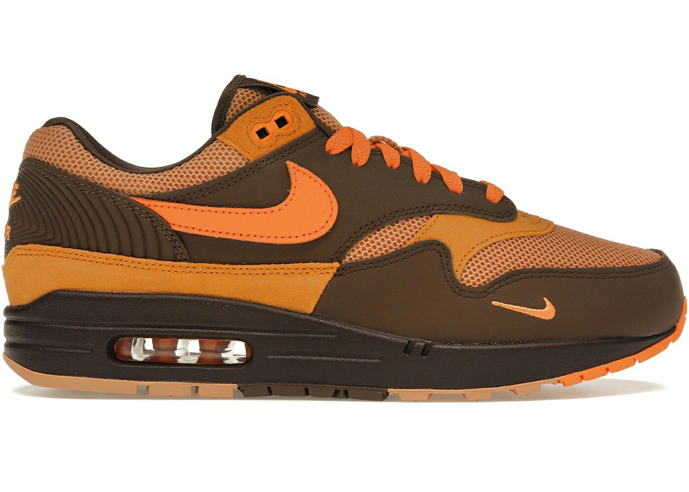 ナイキ マックス エアマックス スニーカー メンズ NIKE AIR MAX 1 KING S DAY / CACAO WOW BRIGHT MANDARIN AMBER