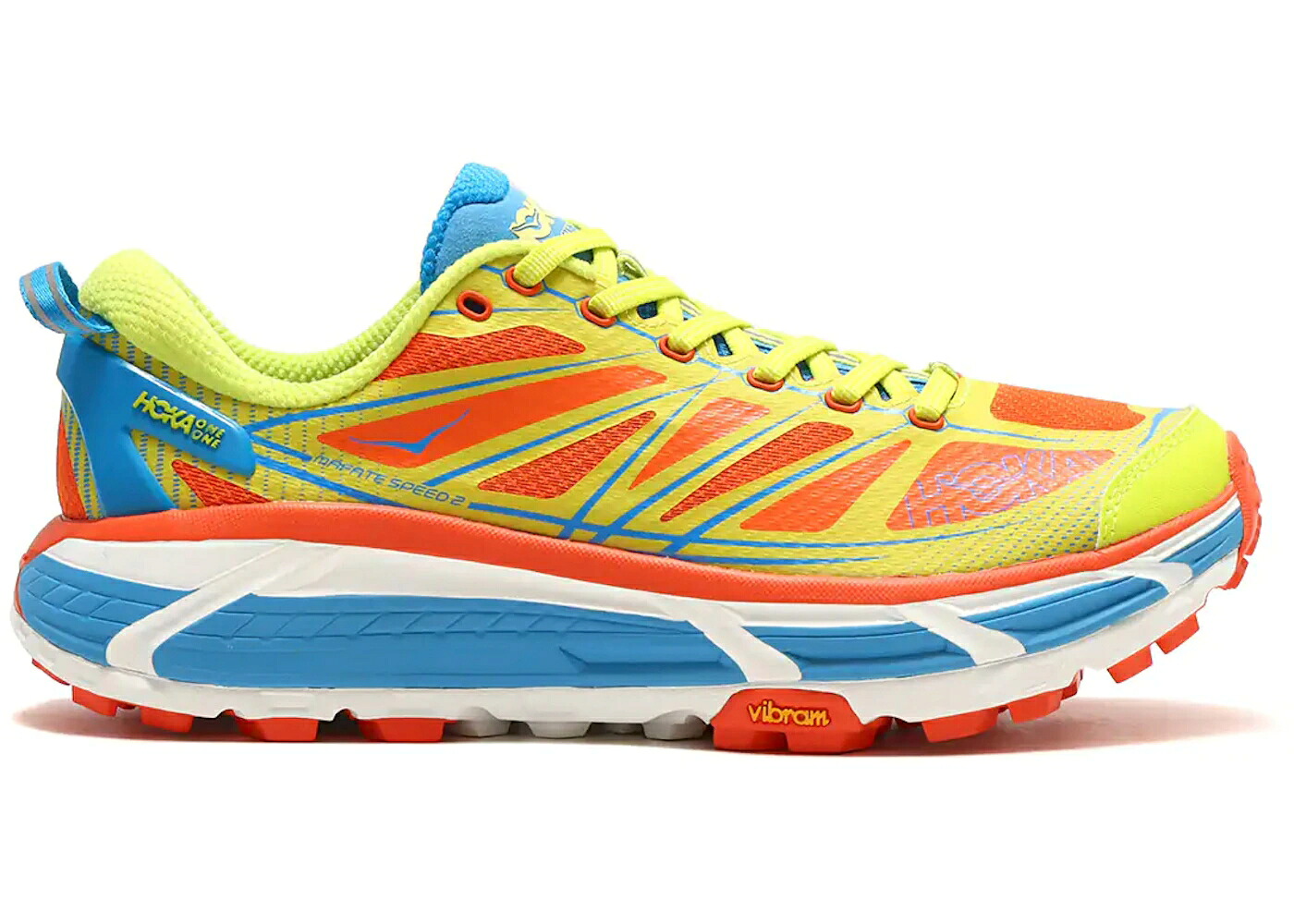 ホカオネオネ 速力度 スニーカー メンズ HOKA ONE ONE HOKA ONE MAFATE SPEED 2 FLAME EVENING PRIMROSE / FLAME EVENING PRIMROSE