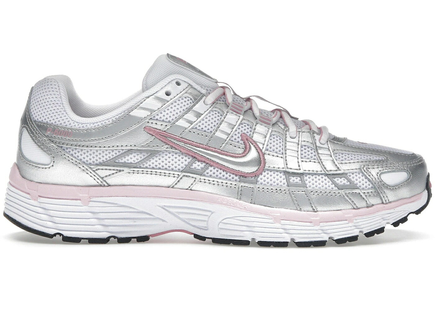 ナイキ 白色 ホワイト ピンク 黒色 ブラック WOMEN スニーカー レディース NIKE P-6000 WHITE ELEMENTAL PINK (WOMEN) / WHITE ELEMENTAL PINK BLACK